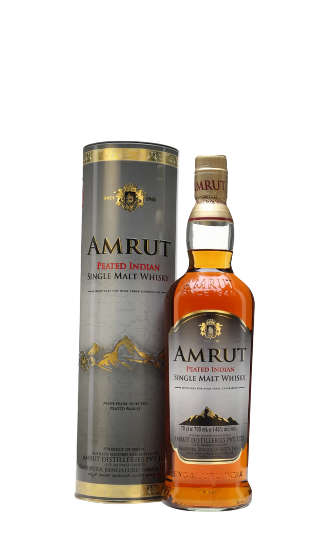 Amrut Peated S-Malt Whisky 70Cl