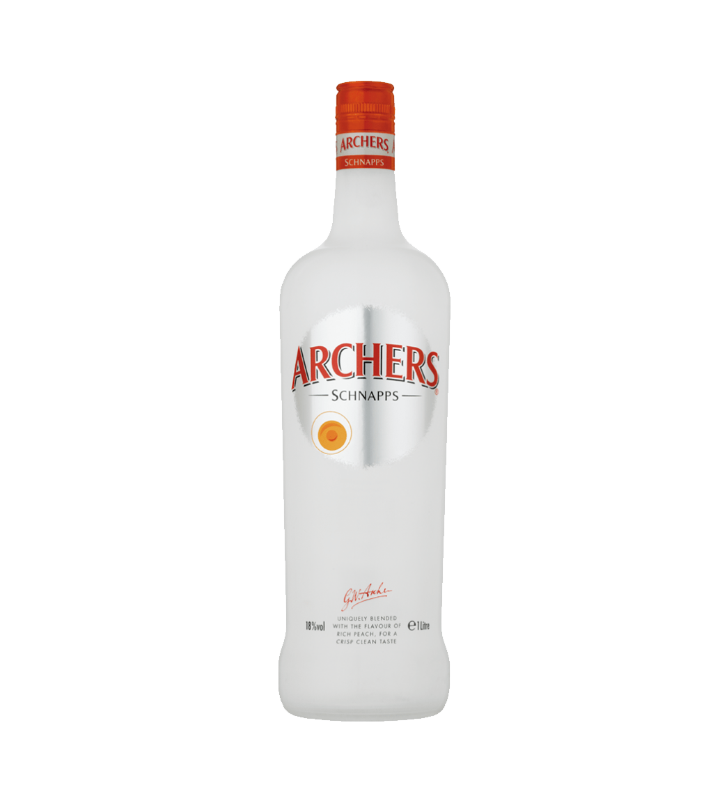 Archers Peach Schnapps 700ml - Richmond Cellar General Trading L.L.C