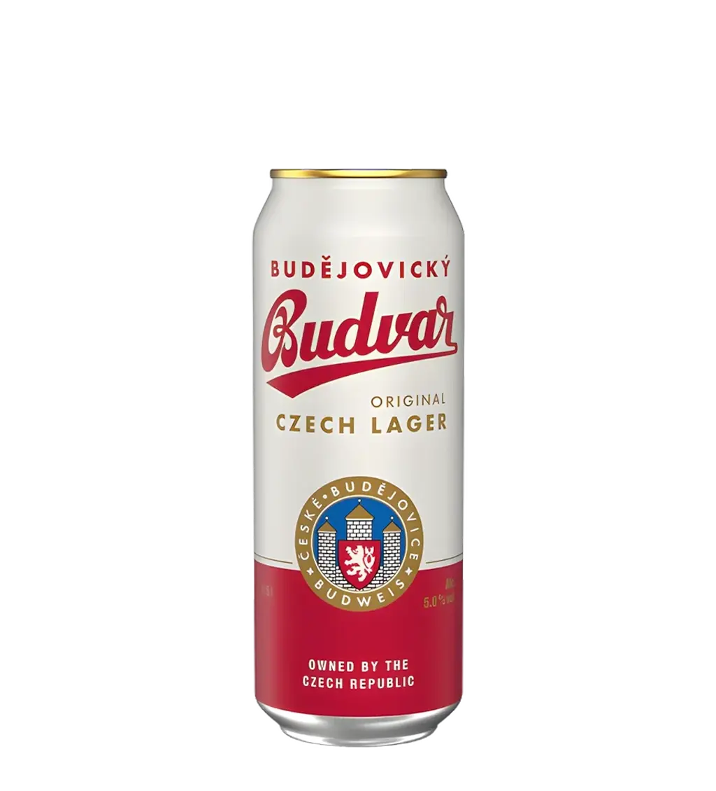 Budvar Beer 500ml Can