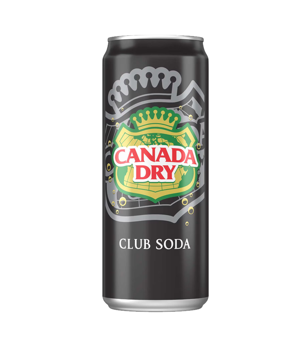 Canada Dry Club Soda 30cl Can