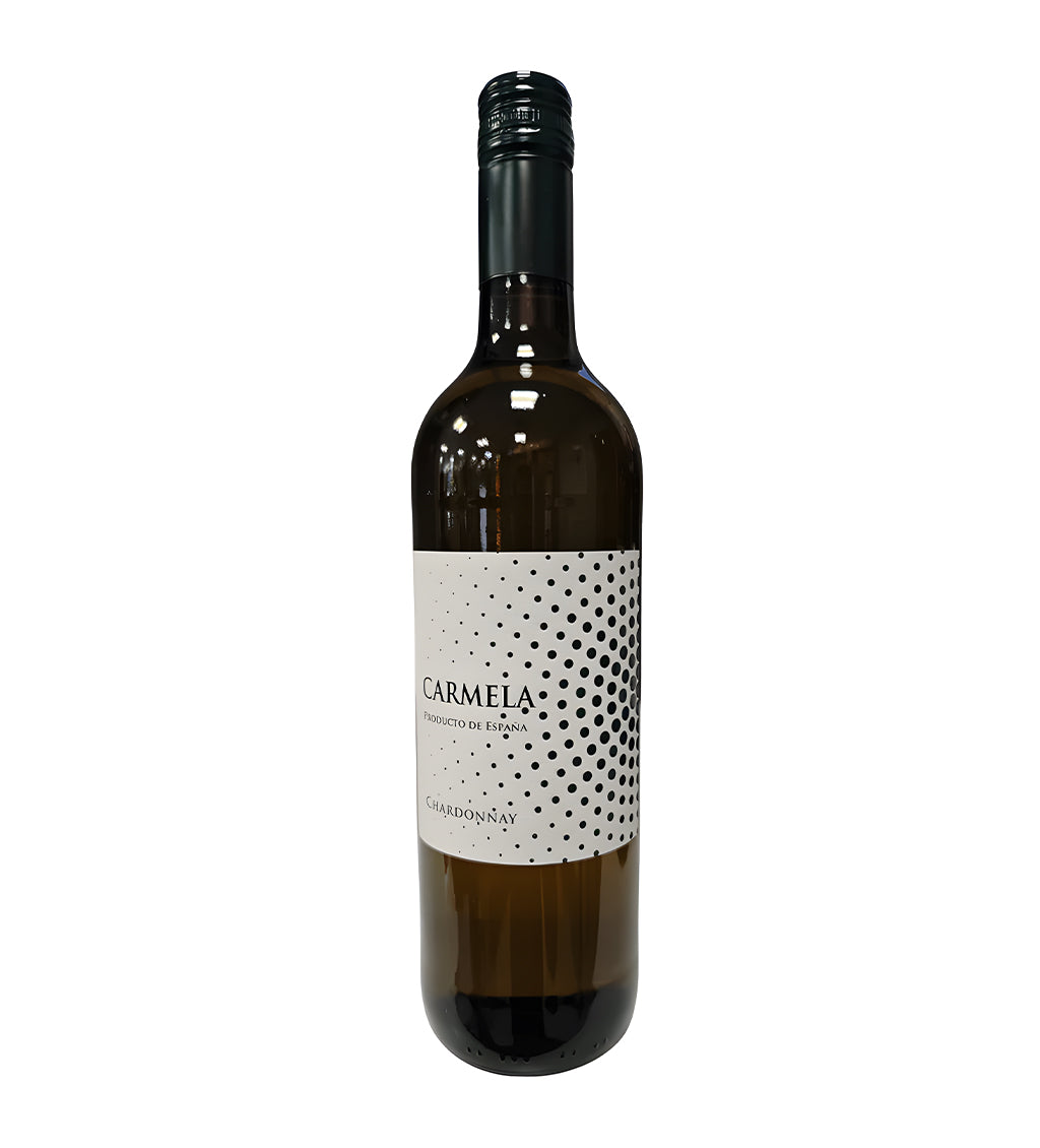 Bottle of Carmela Chardonnay white wine