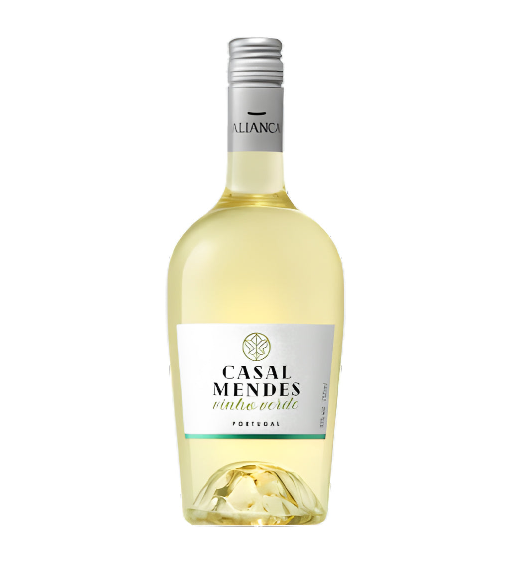 Bottle of Casal Mendes Blue sparkling wine from Portugal
