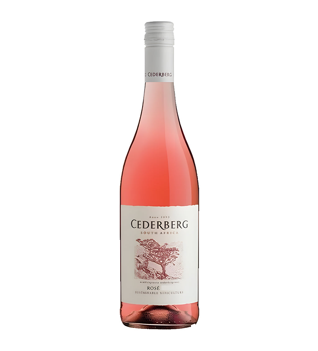 Bottle of Cederberg Rosé, rosé wine, from South Africa
