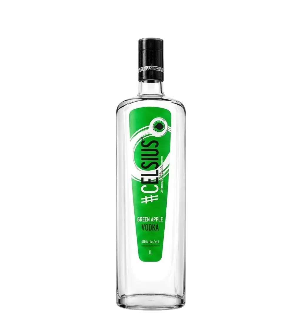 Celsius Green Apple Vodka 1L