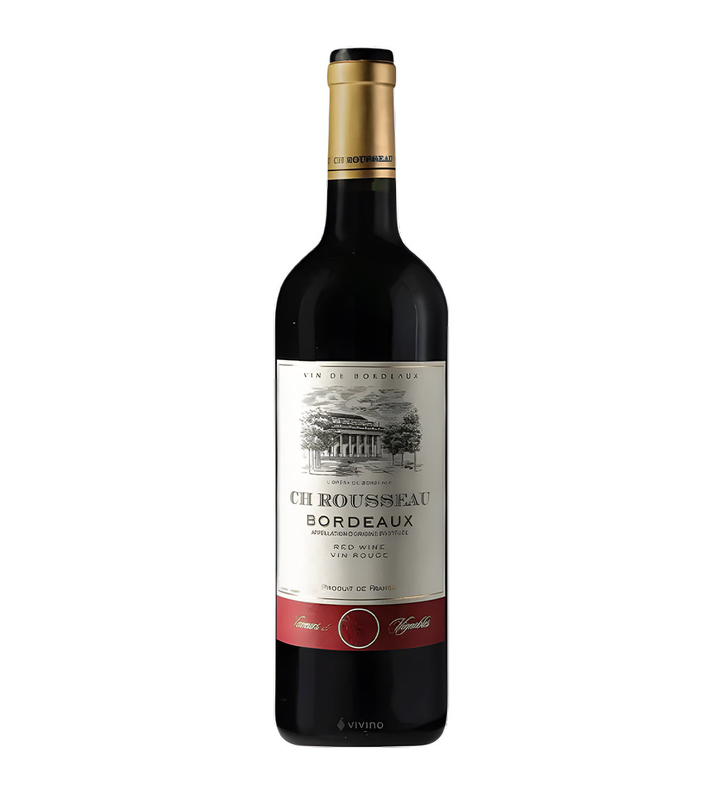 Ch Rousseau Bordeaux Red 750ml
