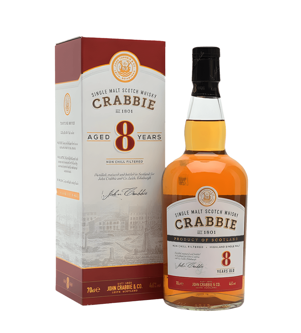 Crabbies 8Yr Scotch Whisky 700ml - Richmond Cellar now delivering in Dubai, Abu Dhabi & Ras Al Khaimah