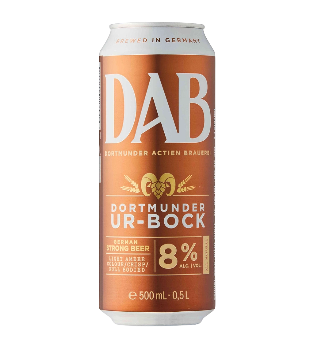 Dab Urbock 8% Strong Beer Can 500ml