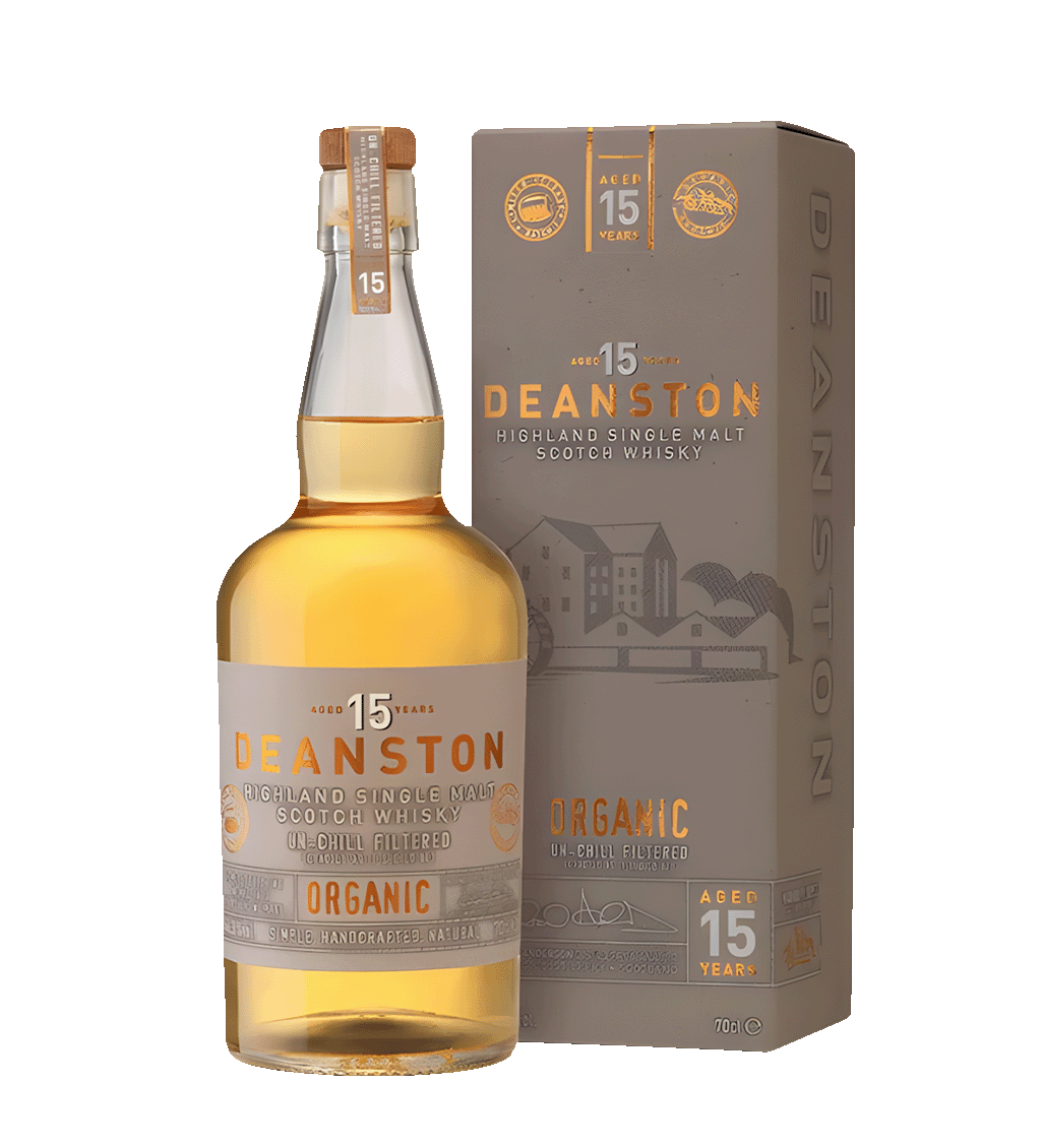 Deanston 15Yrs Organic Single Malt 700ml - Richmond Cellar now delivering in Dubai, Abu Dhabi & Ras Al Khaimah