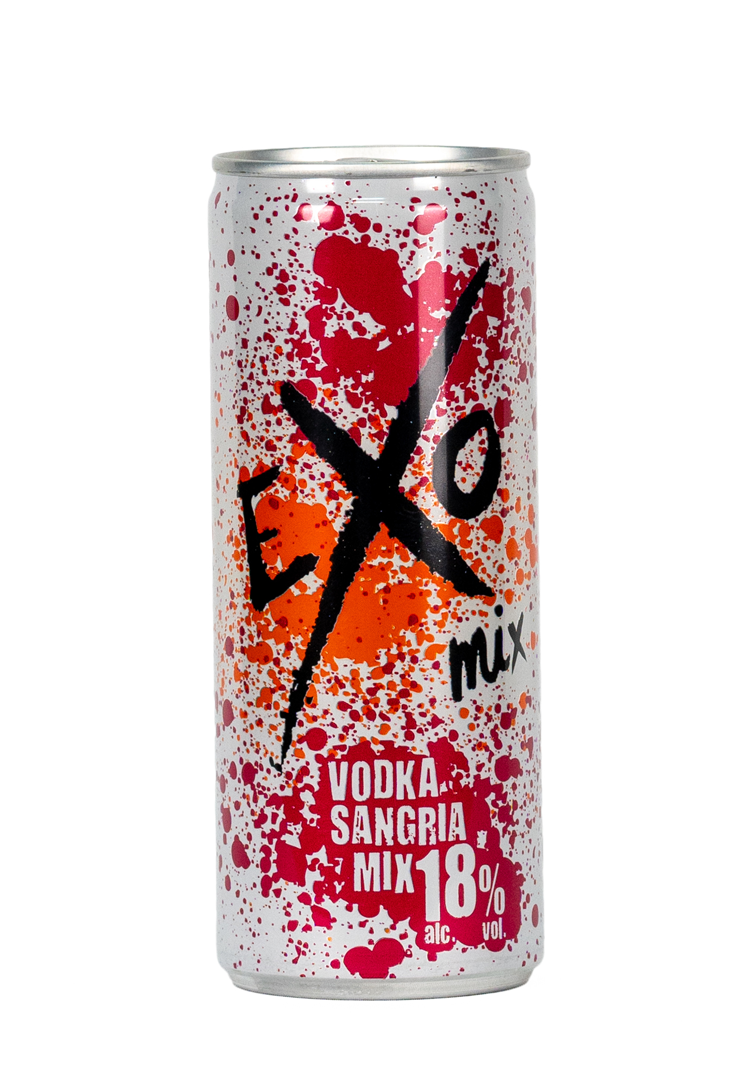 Exo Sangria Vodka Mix 250ml - Richmond Cellar General Trading L.L.C