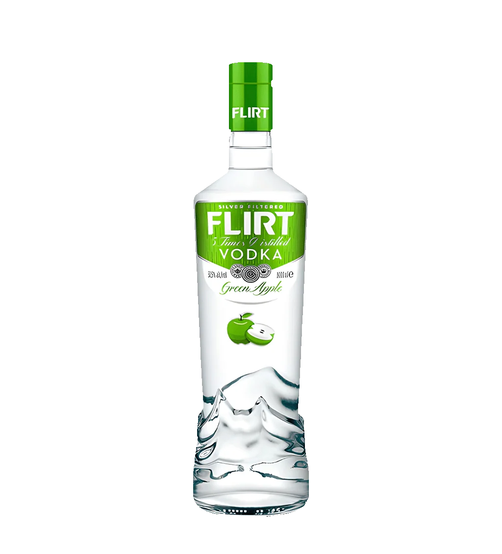 Flirt Green Apple Vodka 1L