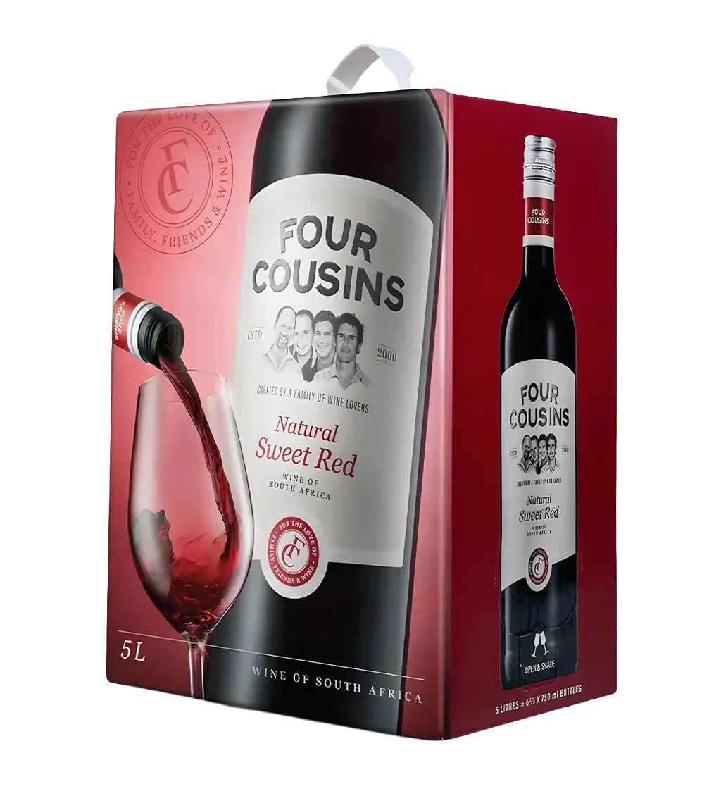 Four Cousins Sweet Red 5L