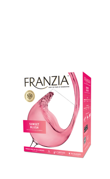 Franzia Sunset Blush wine