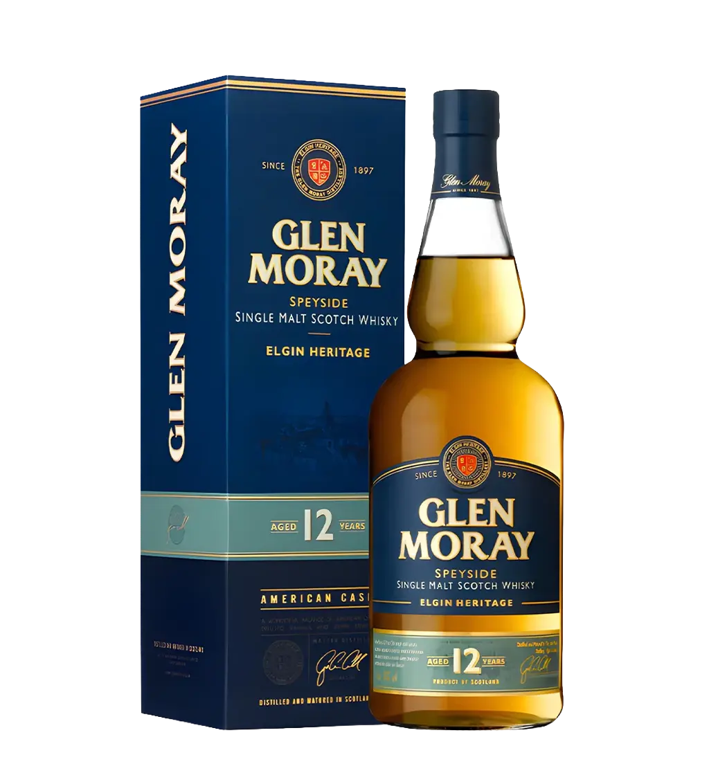 Glen Moray 12 YO Single Malt Scotch 700ml