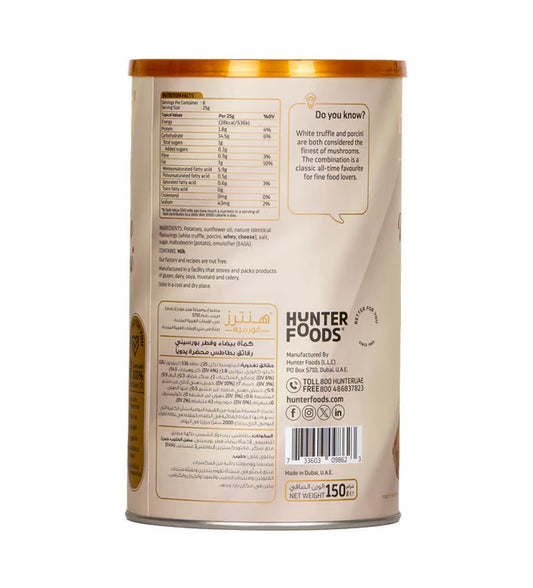 Hunter's Gourmet Potato Chips White Truffle & Porcini - Richmond Cellar General Trading L.L.C
