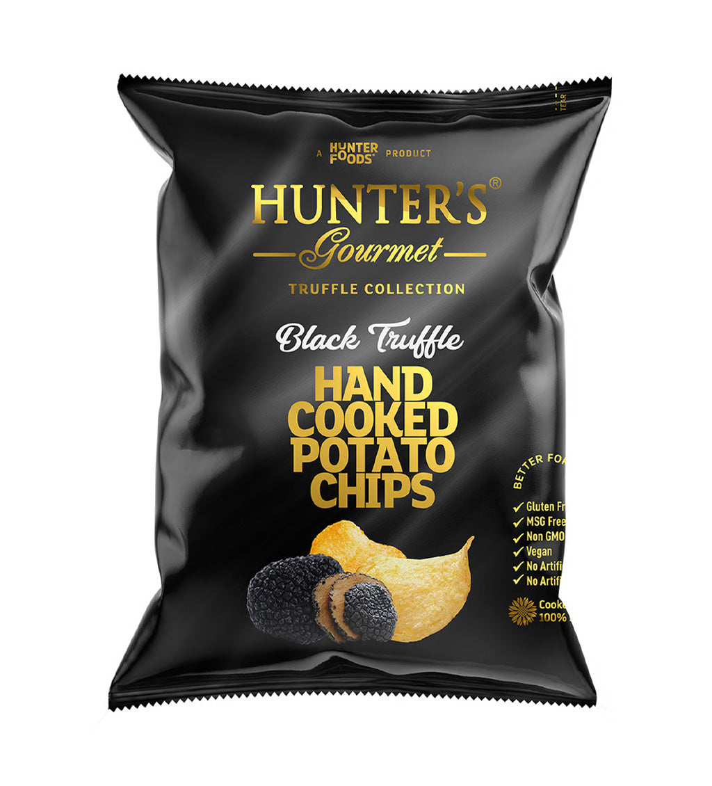 Hunter's Gourmet Potato Chips Black Truffle - Richmond Cellar General Trading L.L.C