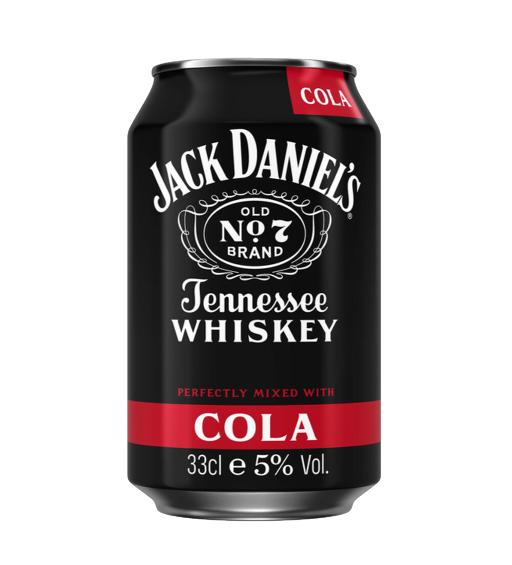 Jack Daniel And Cola 33cl Can