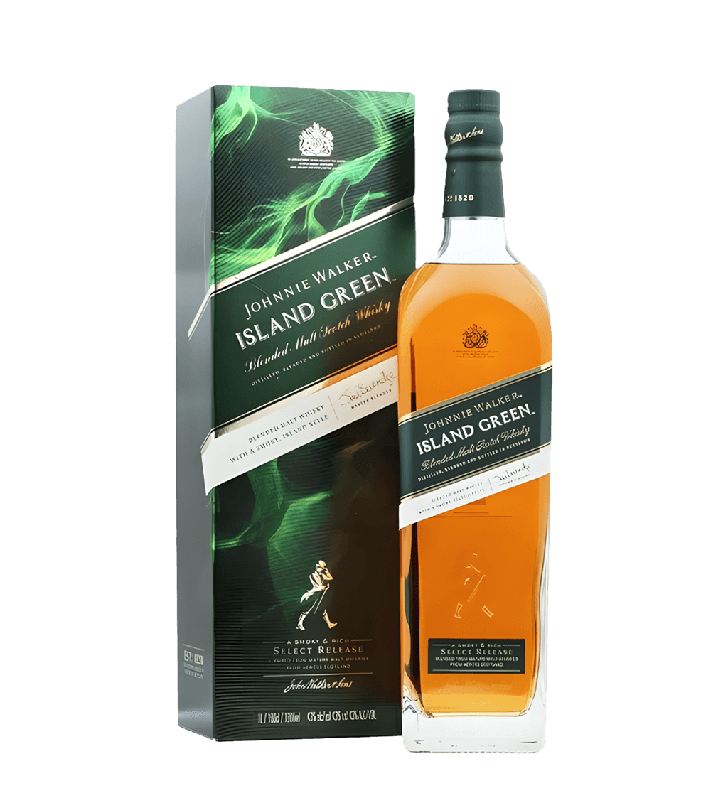 Johnnie Walker Island Green Blended Malt Scotch Whisky 1L