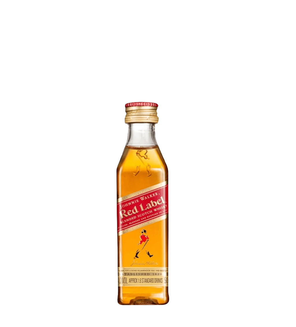 Johnnie Walker Red Label 50ml - Richmond Cellar now delivering in Dubai, Abu Dhabi & Ras Al Khaimah