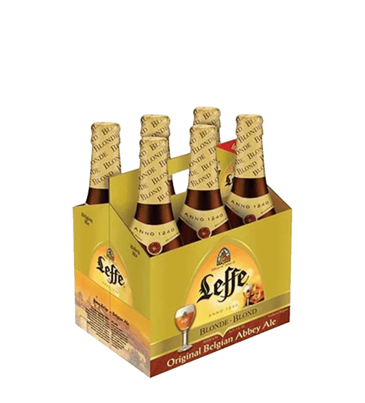 Pack Leffe Blonde 330ml Bottle – Buy Belgian Abbey Beer Online in Abu Dhabi & Al Ain