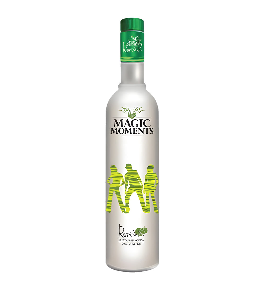 Magic Moments Remix Vodka Gr. Apple 750ml - Richmond Cellar General Trading L.L.C