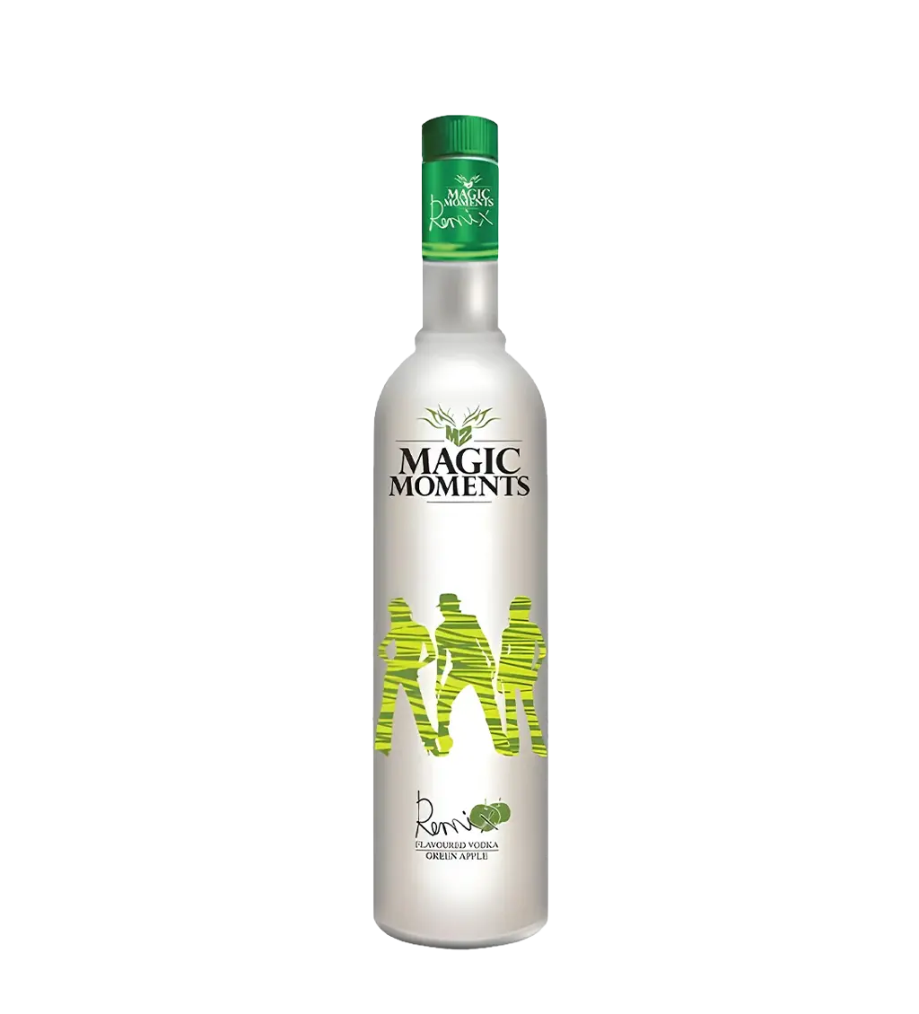 Magic Moments Remix Vodka Green Apple 750ml