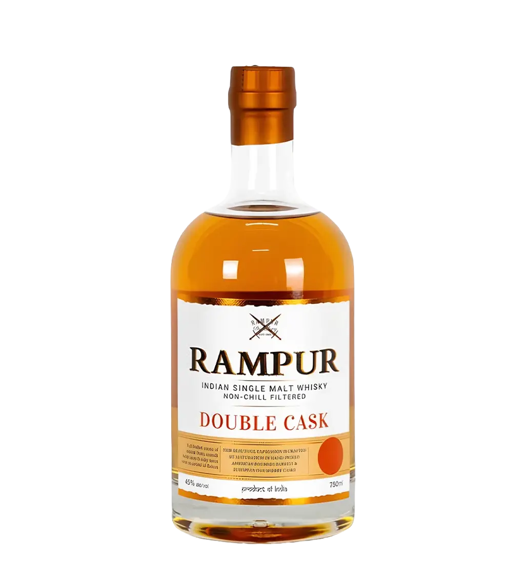 Rampur Single Malt Double Cask with Canister 750ml
