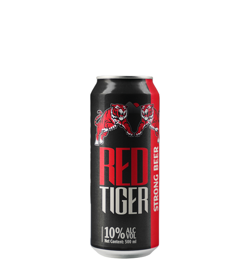 Red Tiger Beer Can 500ml