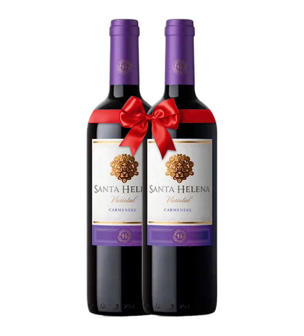 Santa Helena Carmenere 750ml - Pack of 2