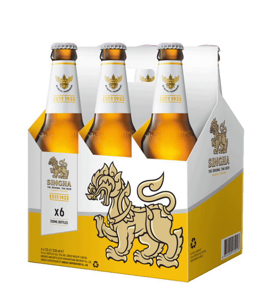 pack of Singha 330ml Bottle – Buy Thai Beer Online in Abu Dhabi & Al Ain