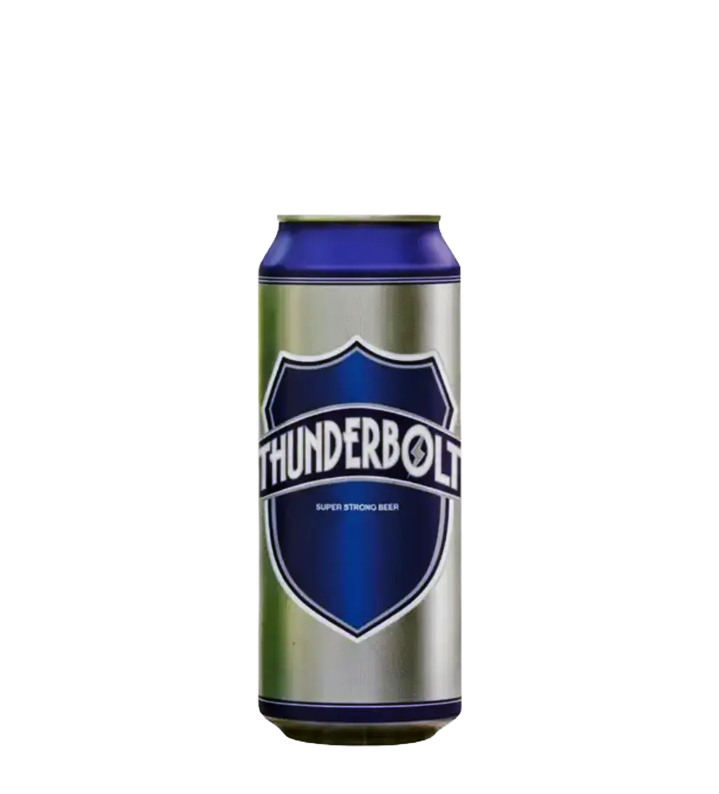 Thunderbolt 8% Strong Beer Can 500ml