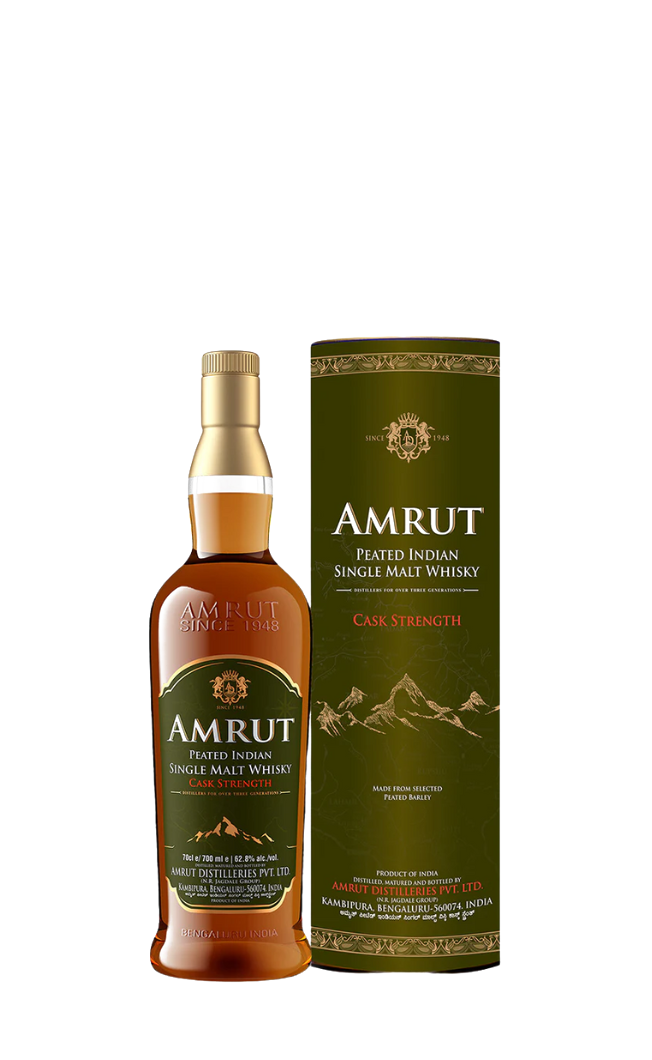 Amrut Peated S-Malt Cask Strength 70Cl
