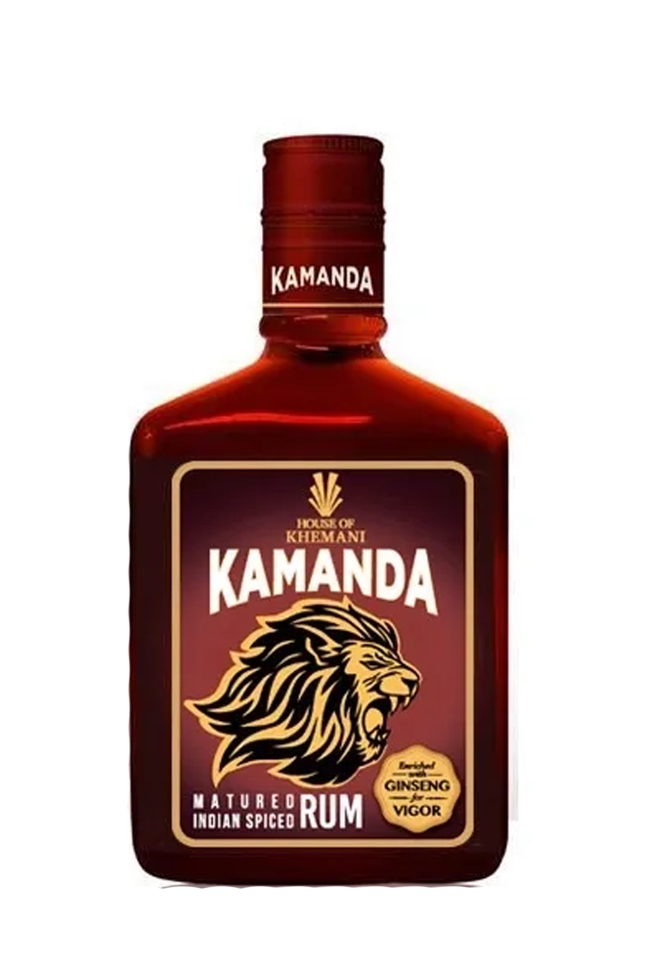 Kamanda Indian Spiced Rum 750ml - Richmond Cellar General Trading L.L.C