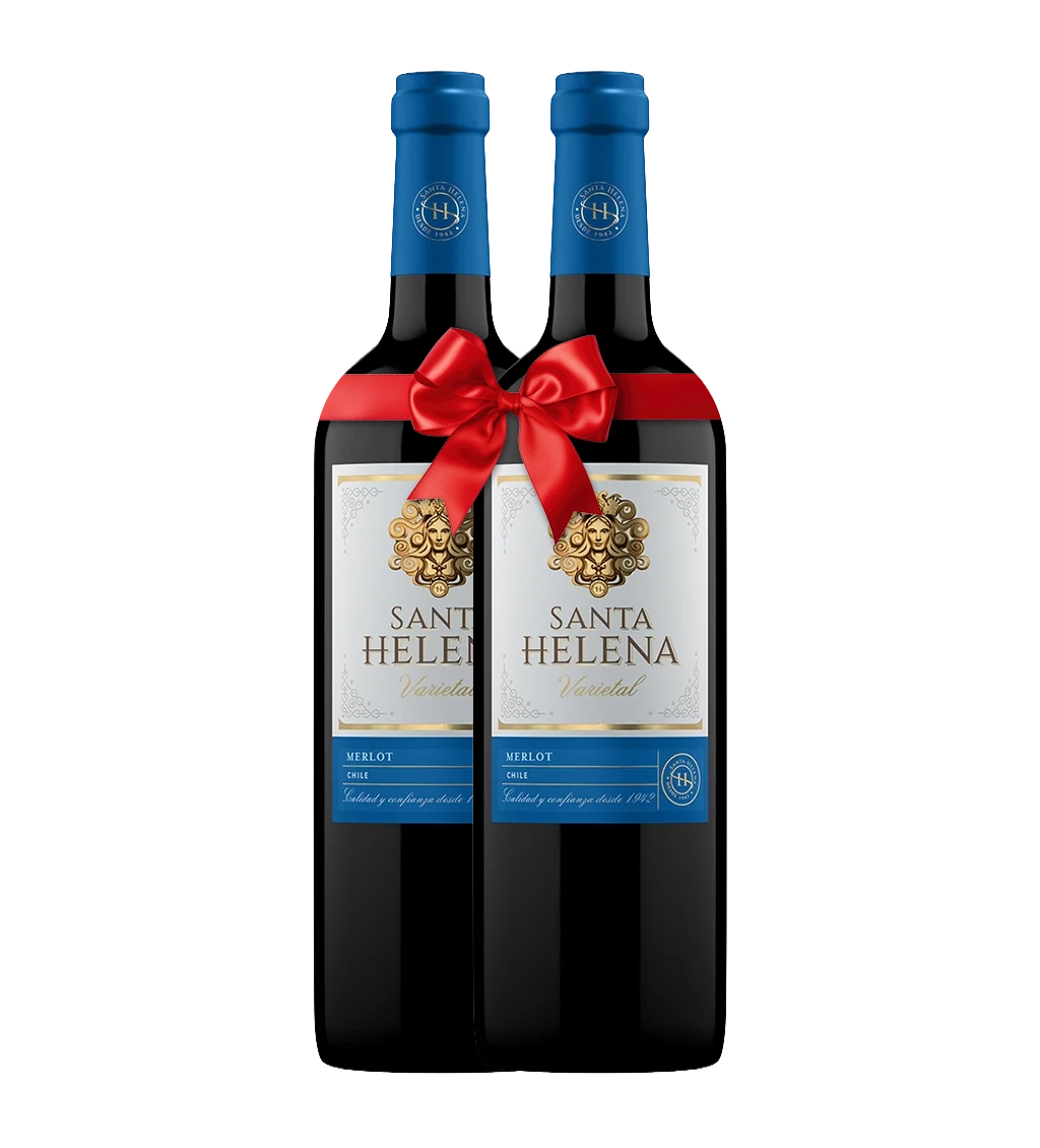 Santa Helena Merlot 750ml - Pack of 2