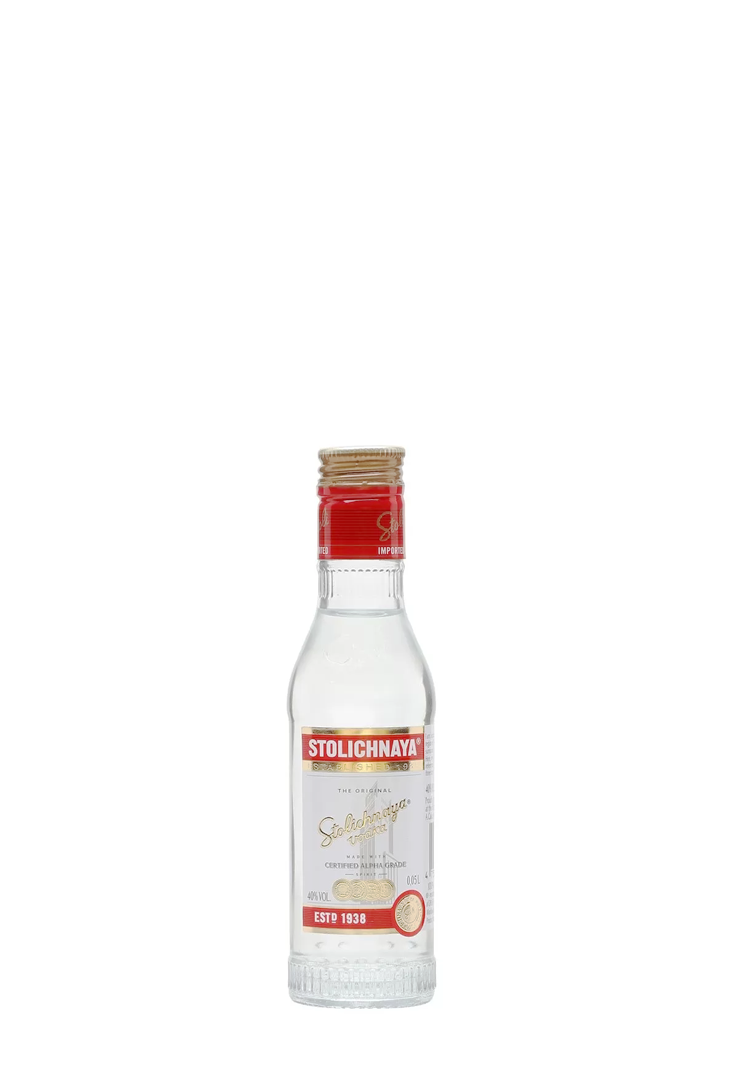 Stolichnaya Vodka 50ml - Richmond Cellar General Trading L.L.C