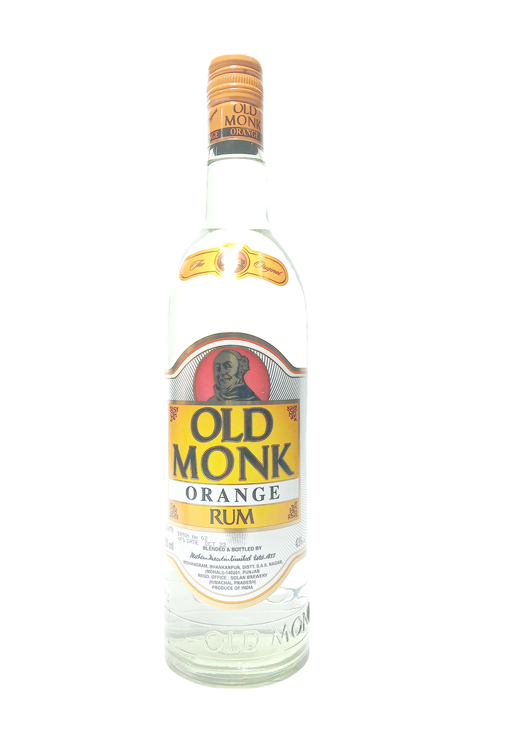 Old Monk Orange Rum 750ml - Richmond Cellar General Trading L.L.C
