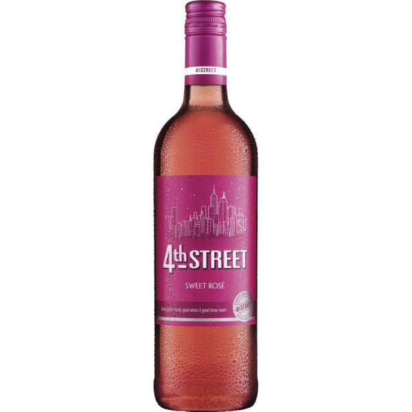 4Th Street Sweet Rose Wine 75Cl