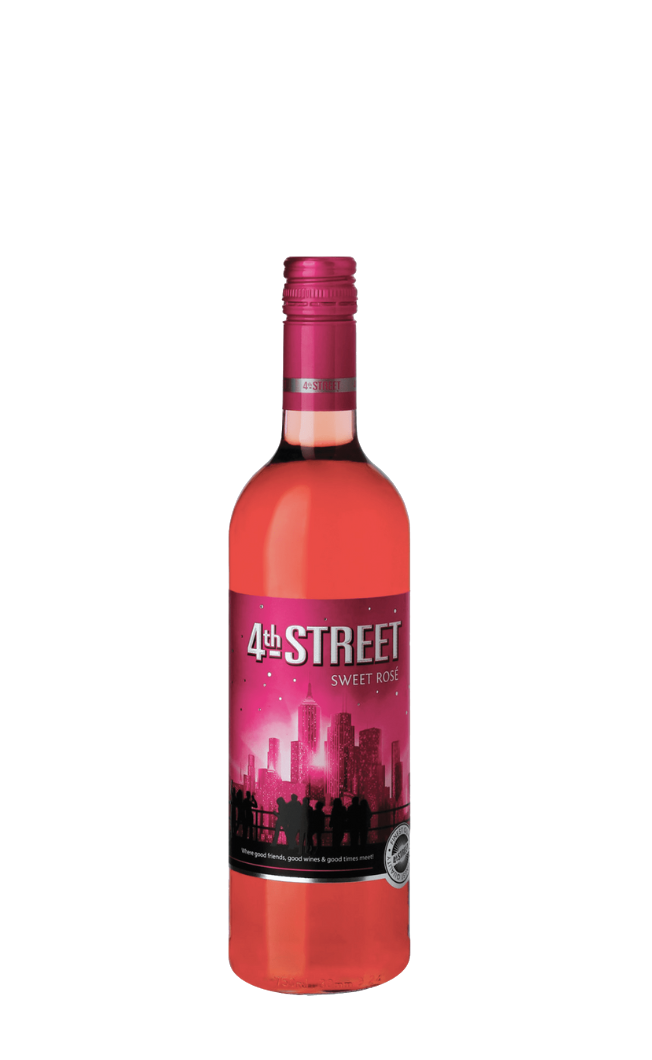 4Th Street Sweet Rose Wine 75Cl