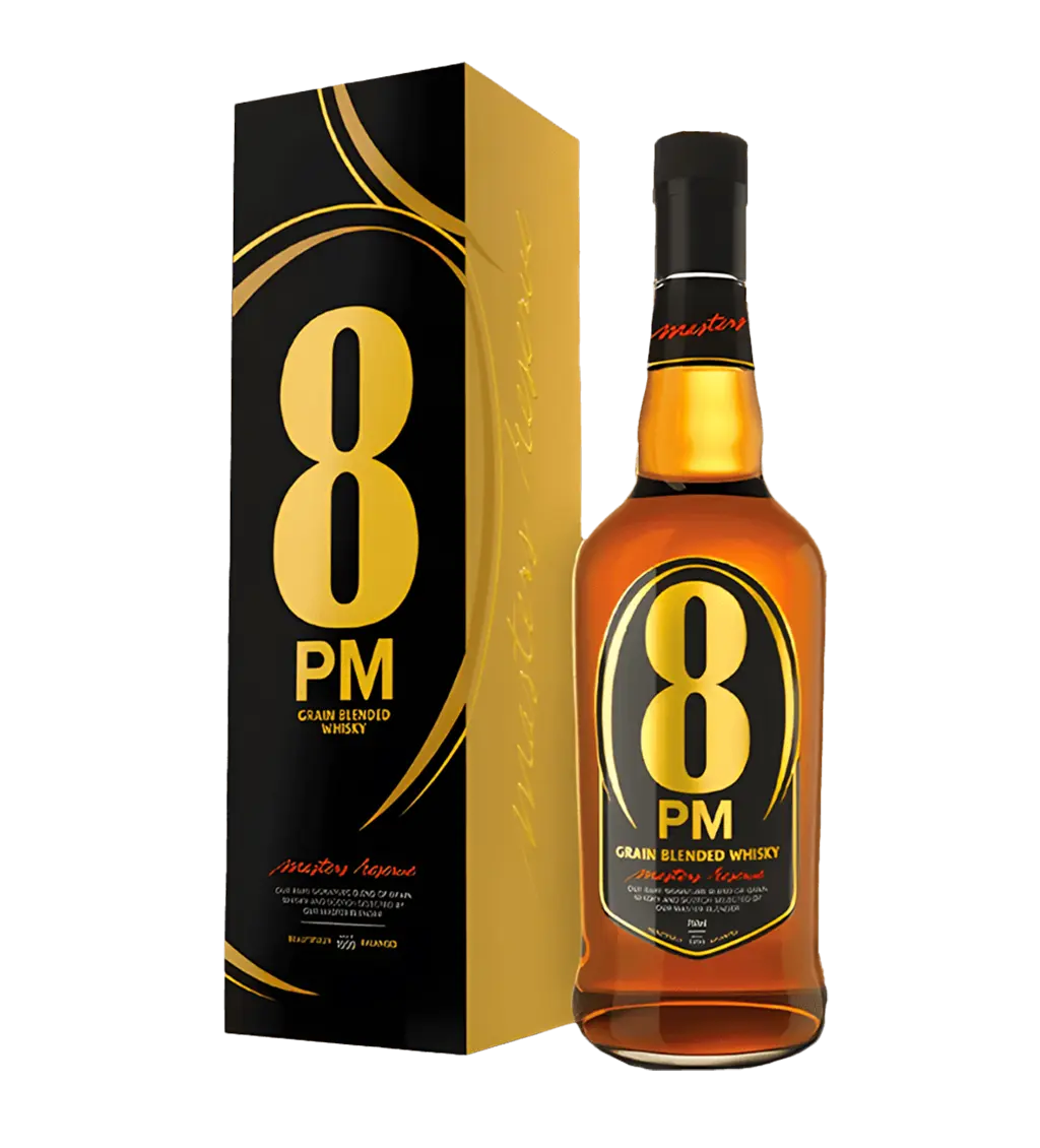8 PM Rare Indian Whisky 750ml