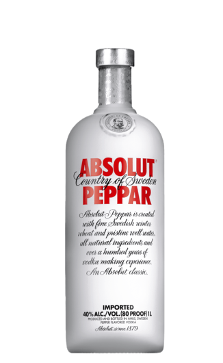 Absolut Vodka Peppar 1Ltr