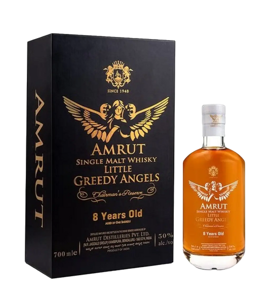 Amrut Greedy Angels 8 Year Old Single Malt Whisky 700ml