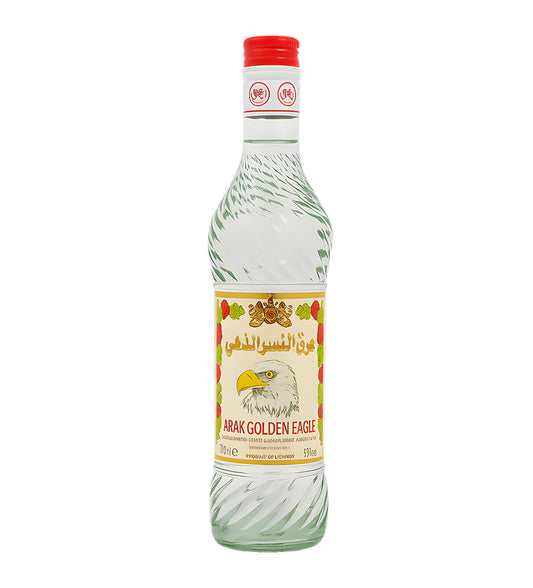 Arak Golden Eagle  750ml in a white background