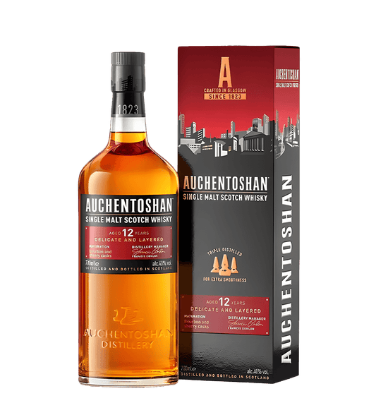 Auchentoshan 12 YO Single Malt Scotch 700ml - Richmond Cellar now delivering in Dubai, Abu Dhabi & Ras Al Khaimah