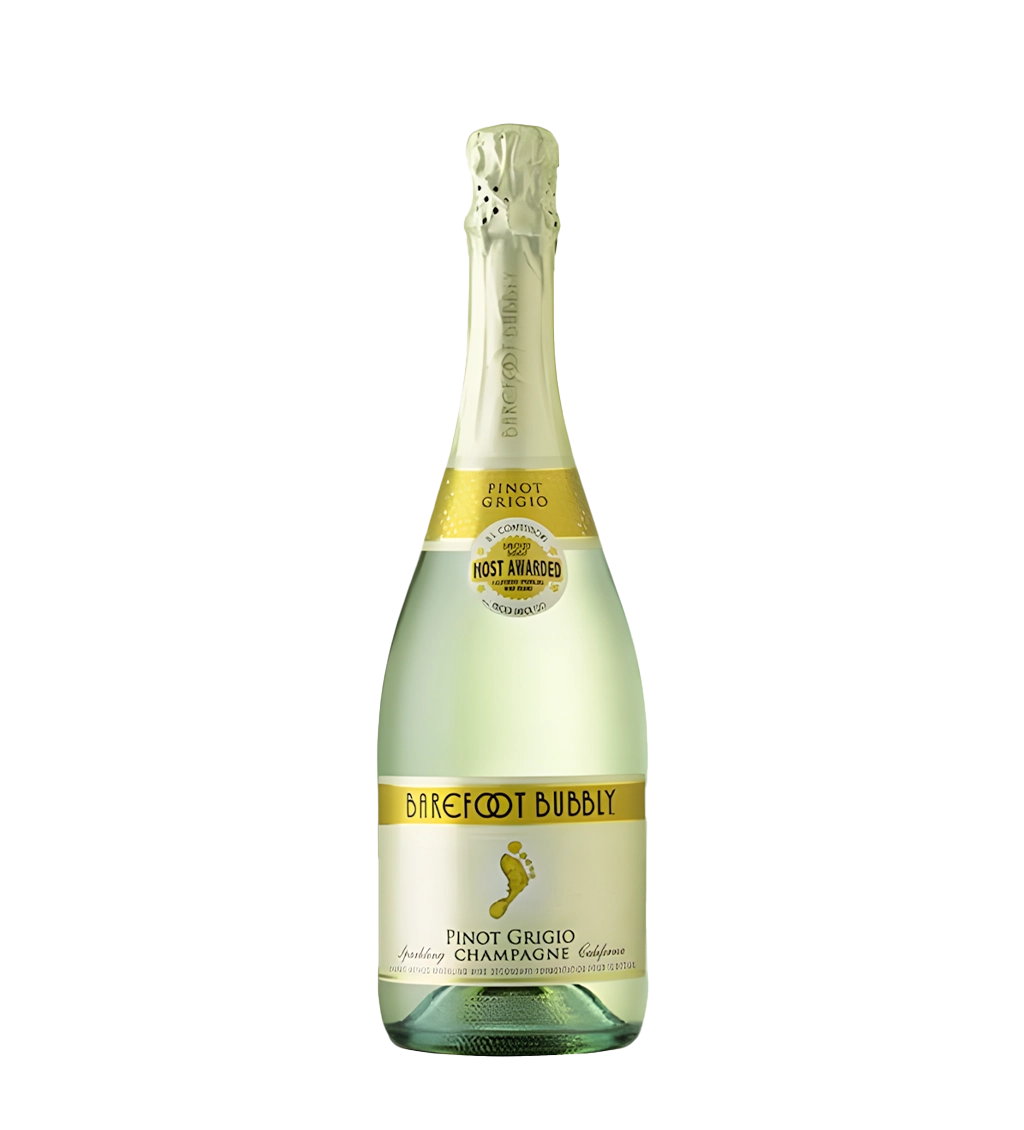 Barefoot Bubbly Pinot Grigio 750ml - Richmond Cellar now delivering in Dubai, Abu Dhabi & Ras Al Khaimah