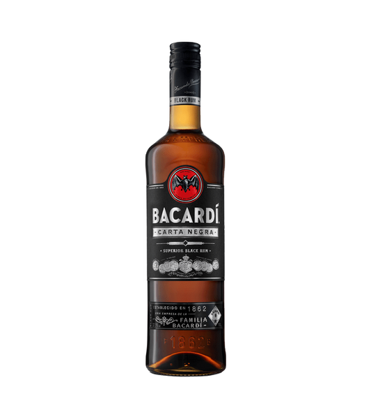 Bacardi Carta Negra Rum 1Ltr