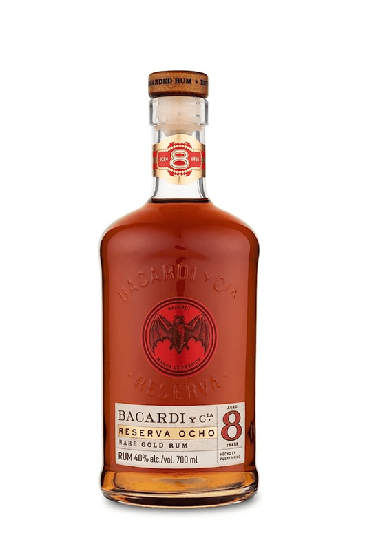 Bacardi 8 Anos Rum 1Ltr