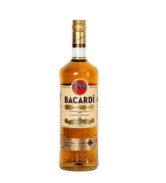 Bacardi Carta Oro Rum 1L - Richmond Cellar now delivering in Dubai, Abu Dhabi & Ras Al Khaimah