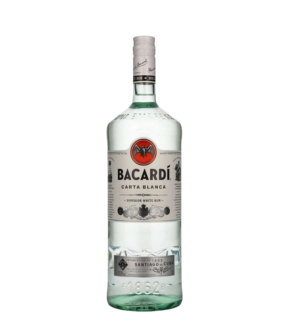 Bacardi Carta Blanca Rum 1.5L