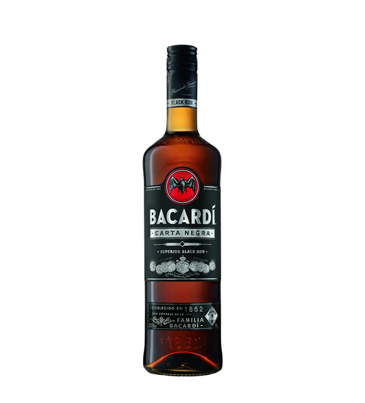 Bacardi Carta Negra Rum 1L