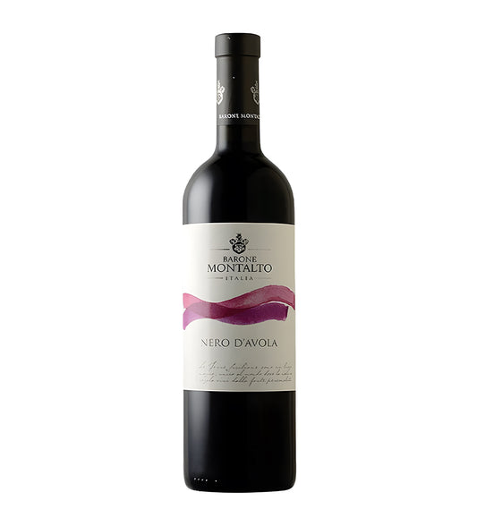 Barone Montalto Nero d’Avola Sicilian red wine 75cl bottle