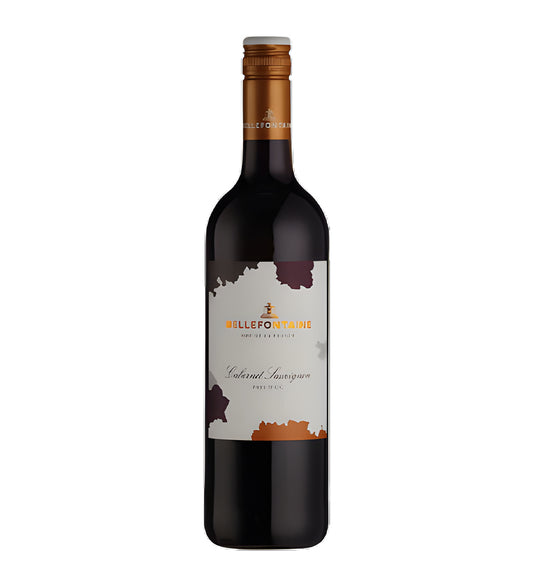 Bellefontaine Cabernet Sauv 75cl on a white background